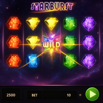 Kinbet - Starburst Slot Game - NetEnt