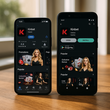Kinbet - Alkalmazások - iOS és Android Letöltés